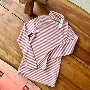 NWT J. Crew Perfect-fit turtleneck in stripe Size S